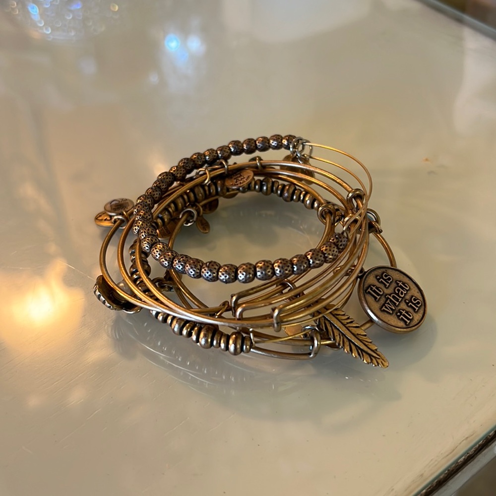 Alex and Ani Bracelet Bundle of 6